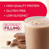 Atkins Creamy Chocolate Meal Size Protein Shake & Milk Chocolate Delight Protein Shake 15G Protein Low Glycemic 2G Net Carb 1G Sugar Keto Friendly 12 Count