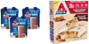 Atkins Creamy Milk Chocolate 30G Protein Shake 12 Count + Vanilla Caramel Pretzel 15G Protein Meal Bar 5 Count Bundle