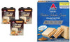 Atkins Café Caramel Protein Shake 15G Protein 3G Net Carb 1G Sugar + Atkins Peanut Butter Protein Wafer Crisps 10G Protein 4G Net Carb 1G Sugar 5 Count