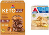 Atkins Caramel Almond Clusters Gluten Keto Snack Bars With Lemon Bar 16 Count Atkins Caramel Almond Clusters Gluten Keto Snack Bars With Lemon Bar 16 Count