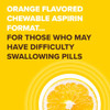 Aspirin Regimen Bayer 81Mg Chewable Tablets Pain Reliever Orange 36 Count
