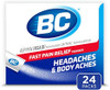 Bc Aspirin Fast Pain Relief Powder Counter Display 12 Pieces 24Ct Powders