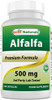 Best Naturals Alfalfa Green Super Food 500 Mg 180 Capsules (180 Count (Pack Of 3))