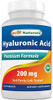 Best Naturals Hyaluronic Acid 200 Mg 120 Tablets (Nongmo Gluten ) Promotes Youthful Healthy Skin & Healthy Joint Function (120 Count (Pack Of 3))