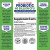 Bioschwartz Probiotic 40 Billion Cfu 60 Count + Menopause Probiotics For Women 30 Count