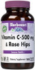 Bluebonnet Vitamin C 500 Mg Plus Rosehips Vegetable Capsules 180 Count