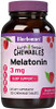 Bluebonnet Nutrition Earthsweet Melatonin 3 Mg Fastacting Quick Dissolve Nighttime Relaxation & Restful Sleep Support Sleep Aid Gluten Vegan Raspberry Flavor 120 Chewable Tablets
