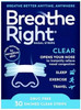 Breathe Right Small/Medium Clear Nasal Strips 30 Ct