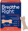 Breathe Right Nasal Strips Extra Strength Tan Nasal Strips Help Stop Snoring Drug Snoring Solution & Instant Nasal Congestion Relief Caused By Colds & Allergies 26 Count (Packaging May Vary)