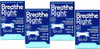Breathe Right Nasal Strips Clear For Sensitive Skin Large 30 Count (Pack Of 4)