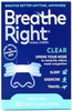 Breathe Right Nasal Strips Clear For Sensitive Skin Large 30 Each (Pack Of 5)