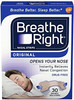 Breathe Right Original Tan Small/Medium Drug Nasal Strips For Nasal Congestion Relief 30 Count