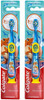 Colgate Dinosaur Toothbrush For Children With Suction Cup Kids 25 Years Old Extra Soft Pack Of 4