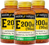 Mason Natural Vitamin E 180 Mg (400 Iu) Antioxidant And Essential Nutrient Healthy Immune System Skin And Eyes Whole Body Supplement 100 Softgels
