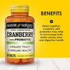 Mason Natural Cranberry With Probiotic 2 Month Supply Highly Concentrated Supports Normal Immune Health & Urinary System 60 Tablets