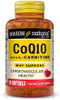 Mason Natural Co Q10 With Lcarnitine Healthy Heart And Cellular Energy Production Antioxidant Supplement For Cardiovascular Health 50 Softgels
