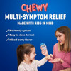 Mucinex Children'S Mighty Chews Cold And Flu Medicine Easy To Dose Children'S Acetaminophen & Dextromethorphan Kids Cough Medicine Ages 6+ Mixed Berry Flavor 16 Medicated Chewable Tablets