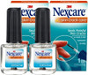 Nexcare Skin Crack Care Waterproof Nosting Liquid Bandage For Cracked Fingertips And Dry Hands Fastdrying 0.24 Fl Oz Bottle (Pack Of 2)