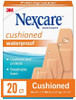 Nexcare Waterproof Cushioned Bandages Assorted Sizes 20 Count