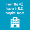 Nexcare Absolute Waterproof Tape Flexible Foam Medical Tape Secures Dressing And Keeps Wounds Dry 1 In X 5 Yds 6 Rolls Of Tape