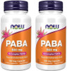 Now Foods Supplements Paba (Paraaminobenzoic Acid) 500 Mg Bcomplex Family 100 Capsules