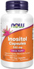 Now Foods Supplements Inositol 500 Mg Healthy Membrane Function Cellular Health 100 Veg Capsules