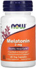 Now Food Melatonin 3 Mg 60 Capsules