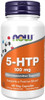 Now Foods Supplements 5Htp (5Hydroxytryptophan) 100 Mg Neurotransmitter Support 60 Veg Capsules