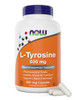 Now Foods Ltyrosine 500Mg 300 Capsules Non Gmo Supports Mental Alertness 500 Mg Caps Form Supplement