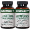 Nutramedix Joint Support Bundle Includes Curcumin From Turmeric And Serrapeptase Enzyme Support Capsules For Joint Support And Healthy Inflammatory Response Support 2Piece Supplement Set
