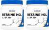 Nutricost Betaine Hcl Powder 500 Grams Gluten Nongmo