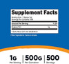 Nutricost Betaine Hcl Powder 500 Grams Gluten Nongmo