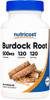 Nutricost Burdock Root 500Mg 120 Capsules Gluten Nongmo Vegetarian Friendly