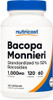 Nutricost Bacopa Monnieri 1000Mg 120 Capsules (60 Servings) Nongmo Gluten And Vegetarian Friendly