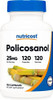 Nutricost Policosanol 25Mg 120 Capsules Gluten Nongmo And Vegetarian Friendly