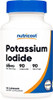 Nutricost Potassium Iodide (Ki) 90 Capsules 65Mg Potassium Iodide Per Serving Vegetarian Nongmo & Gluten