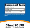 Nutricost Potassium Iodide (Ki) 90 Capsules 65Mg Potassium Iodide Per Serving Vegetarian Nongmo & Gluten