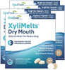 Oracoat Xylimelts For Dry Mouth Night Time Or Day Moisturizing Dry Mouth Adhering Discs Sugar With Xylitol 40 Count 4 Pack Slightlysweet Flavor 8Hour Relief