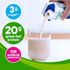 Orgain Clean Protein Shake Grass Fed Dairy Vanilla Bean (Pack Of 12) And Orgain Organic Nutritional Protein Shake Strawberries & Cream (Pack Of 12)