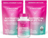 Pink Stork Postpartum Essentials For Hormone Balance Recovery And Mood Support For Women Postnatal Vitamins With Ashwagandha Raspberry Leaf Tea And Chamomile Tea S For Mom Set Of 3