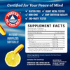 Triple Strength DHA Omega 3 Fish Oil 3600 mg  Over 2100mg Omega-3 Fatty Acids with 860mg of DHA  1300mg EPA  Best Essential Fatty Acids  Premium Wild Caught & Burpless Fish Oil  120 Softgels
