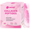 OMOGS Collagen Peptides Powder with Prebiotics and Cranberry Extract Hydrolyzed Collagen Peptides Support Hair Skin Nail Bone and Digestive Health Grass Fed Non GMO for Women and Men