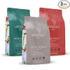 Lifeboost Coffee Whole Bean Coffee 3 Pack Bundle  Low Acid Dark Roast Medium Roast and Decaf