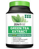Zenwise Health Green Tea Extract with Green Coffee Bean Extract - Vegan Skin & Heart Support + Brain Health & Memory Boost - 120 Count