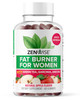 Zenwise Health Fat Burner Gummies - Appetite Suppressant for Weight Loss with Green Tea Extract, Garcinia Cambogia & B12 for Metabolism + Green Coffee Bean & Raspberry Ketone - 60ct Apple Gummies