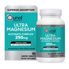 Qunol Magnesium Glycinate Complex Gentle on Stomach 250mg One Pill Dose Superior-Absorption Magnesium Nerve Bone and Muscle Health Supplement 90 Count