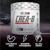 EHP Labs CREA 8 Creatine Monohydrate Powder Unflavored Creatine Powder for Muscle Growth Increased Strength Enhanced Energy Output and Improved Performance  100 Servings 500g
