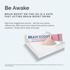 BRAINMD Dr Amen Brain Boost On The Go - 10 Packets Berry Flavor - Nootropic Drink Powder Promotes Focus Clarity & Mental Energy - Caffeine Free Gluten Free - 10 Servings