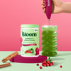Bloom Nutrition Superfood Greens Powder Digestive Enzymes with Probiotics and Prebiotics Gut Health Bloating Relief for Women Chlorella Green Juice Mix with Beet Root 25 SVG Spiced Cranberry