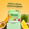 Bloom Nutrition Superfood Greens Powder Digestive Enzymes with Probiotics and Prebiotics Gut Health Bloating Relief Orange Passionfruit + Milk Frother High Powered Hand Mixer